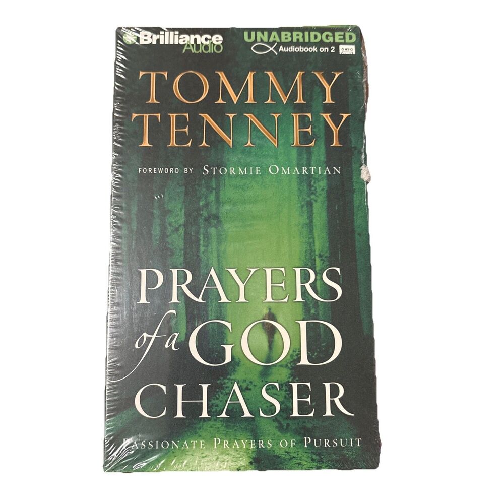 Prayers of a God Chaser By Tommy Tenney Audiobook 2 Cassettes Brilliance